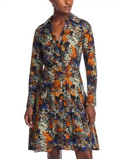 Derek Lam 10 Crosby: Платье с длинным рукавом 