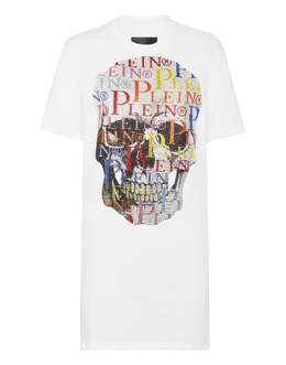 Philipp Plein: Белая футболка 