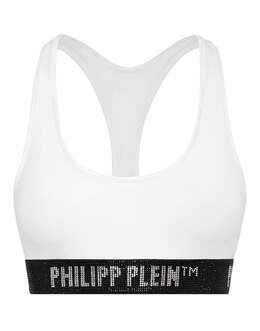Philipp Plein: Белый бюстгальтер  TM