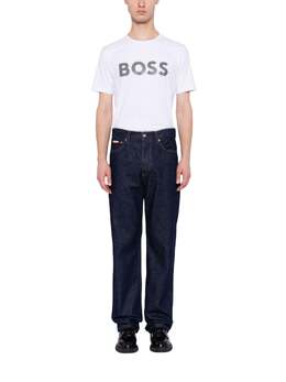 Hugo Boss: Белая футболка 