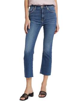 7 For All Mankind: Джинсы с принтом 