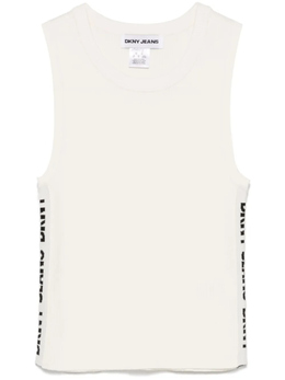 DKNY: Белый жилет 