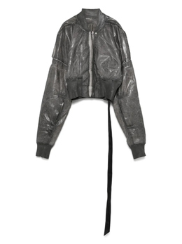 Rick Owens Drkshdw: Серая куртка 