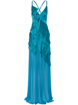 Alberta Ferretti: Длинное платье 