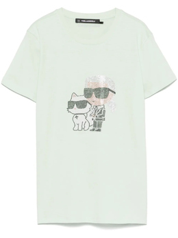 Karl Lagerfeld: Футболка со стразами 