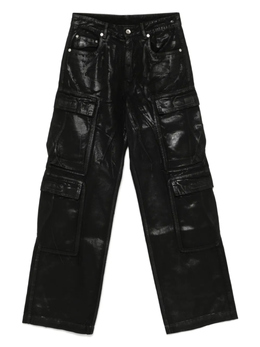 Rick Owens Drkshdw: Чёрные джинсы  Cargo
