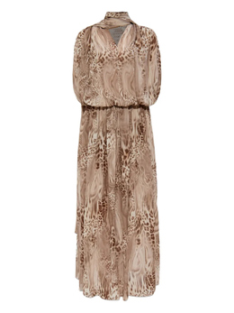 Blumarine: Шифоновое платье 