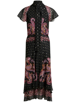 Etro: Длинное платье 