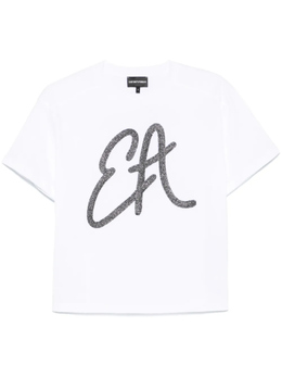 Emporio Armani: Белая футболка 