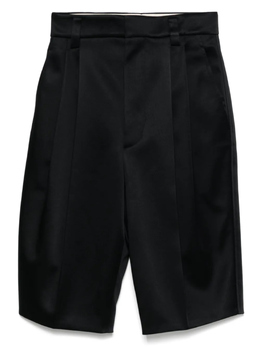Carven: Чёрные шорты 