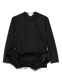 Comme des Garçons: Чёрный топ 