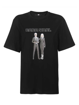Karl Lagerfeld: Футболка с принтом 