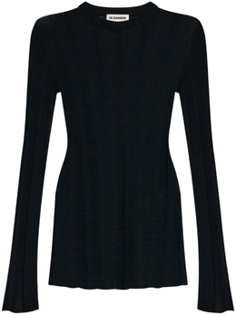 Jil Sander: Топ из шерсти 