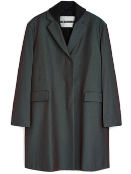 Jil Sander: Серое пальто 
