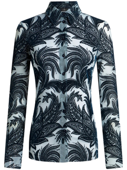 Etro: Жаккардовая рубашка 
