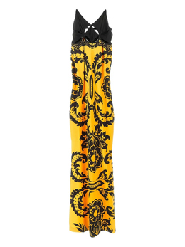 Etro: Длинное платье 