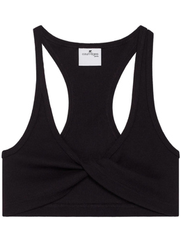 Courreges: Чёрный топ 