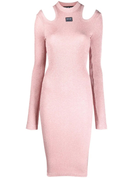 Versace Jeans Couture: Трикотажное платье 