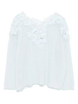 Ermanno Scervino: Свитер с вышивкой 