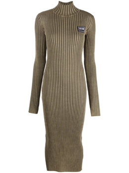 Versace Jeans Couture: Платье миди 