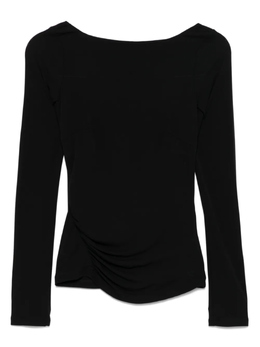 Elisabetta Franchi: Чёрный топ 