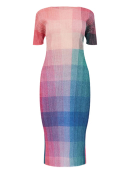 Pleats Please Issey Miyake: Платье миди 