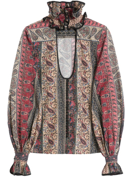 Valentino Garavani: Красная блуза 