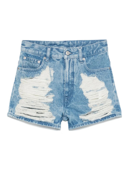 MM6 Maison Margiela: Джинсовые шорты 