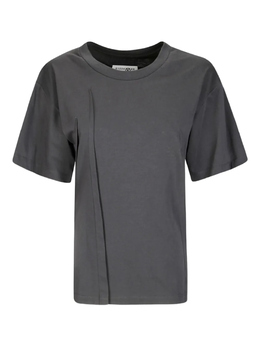 MM6 Maison Margiela: Чёрная футболка 