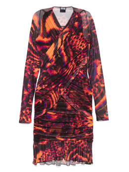 Versace Jeans Couture: Платье миди 