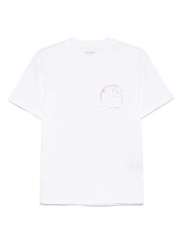 Carhartt WIP: Белая футболка 