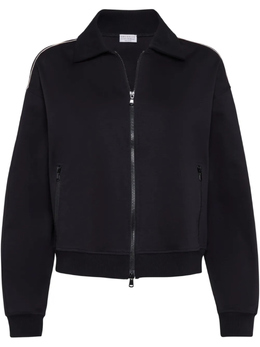 Brunello Cucinelli: Чёрная куртка  Monili