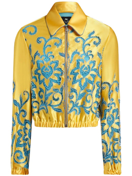 Etro: Куртка с вышивкой 