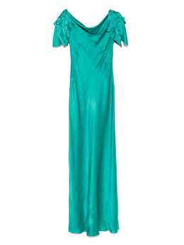Alberta Ferretti: Длинное платье 