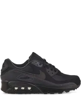 Nike: Чёрные кроссовки  Air Max 90