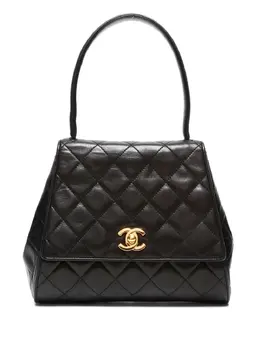 CHANEL Pre-Owned: Чёрная сумка 