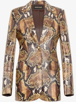 Roberto Cavalli: Кожаная куртка 