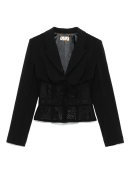 Elisabetta Franchi: Чёрная куртка 