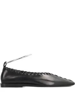 Jil Sander: Чёрные балетки 