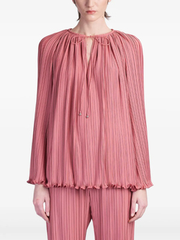 Lanvin: Розовая блуза 