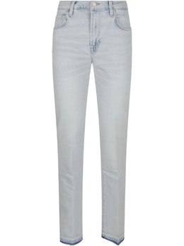 7 For All Mankind: Прямые джинсы 