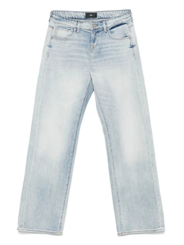 7 For All Mankind: Прямые джинсы 