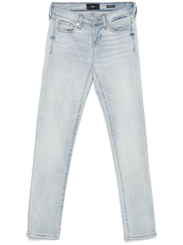 7 For All Mankind: Джинсы с заниженной талией 