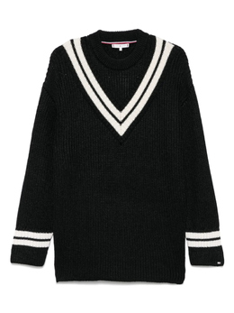 Tommy Hilfiger: Чёрный свитер 