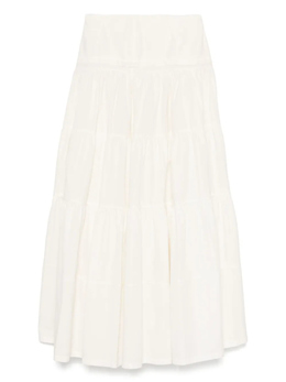 MM6 Maison Margiela: Юбка миди 