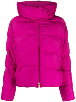 Pinko: Фиолетовый пуховик 