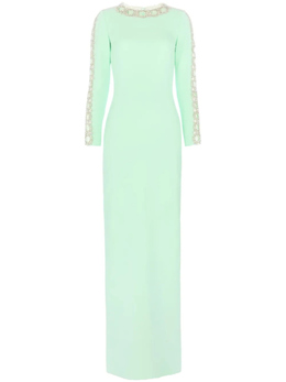 Jenny Packham: Зелёное платье 