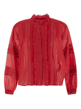 Isabel Marant: Красная блуза 
