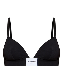 Dsquared2: Чёрный бюстгальтер 
