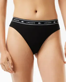 Lacoste: Чёрные трусы 